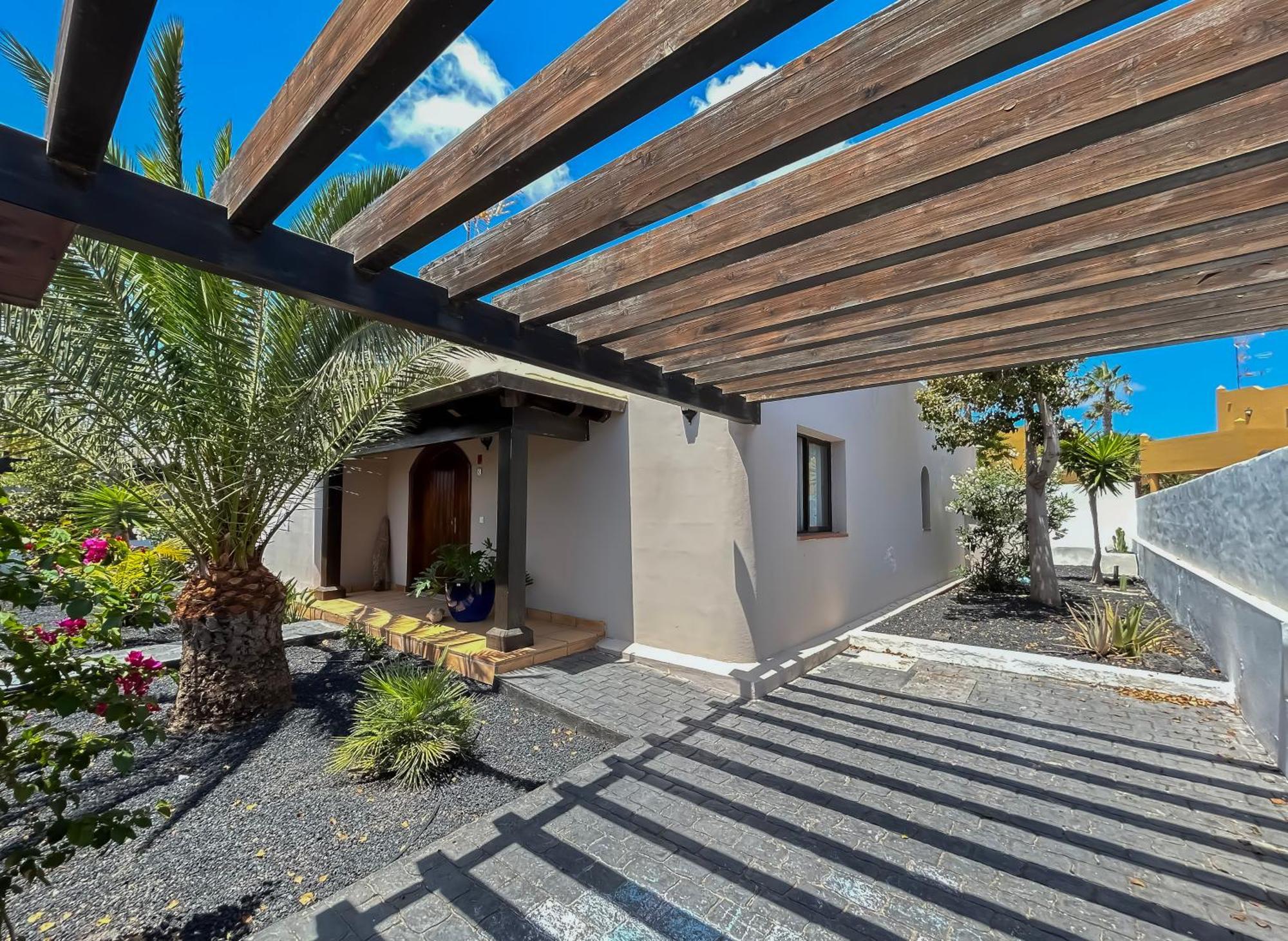 House Boho Palm With Private Heated Pool And Garden, 3 Bedrooms, Wi-Fi Corralejo Dış mekan fotoğraf