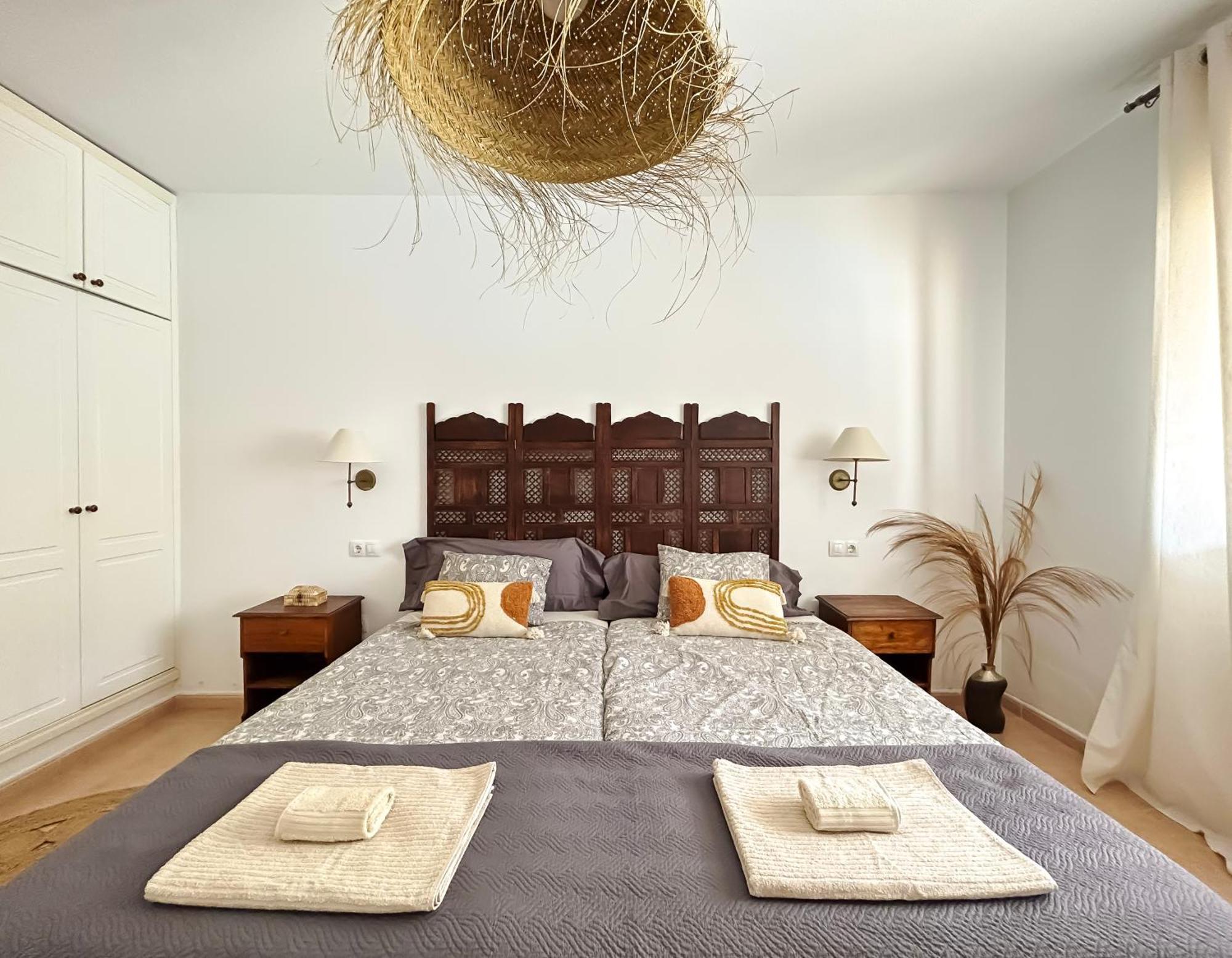 House Boho Palm With Private Heated Pool And Garden, 3 Bedrooms, Wi-Fi Corralejo Dış mekan fotoğraf