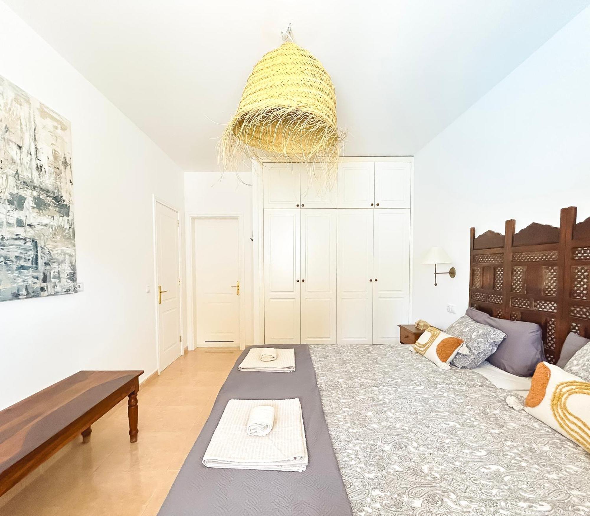 House Boho Palm With Private Heated Pool And Garden, 3 Bedrooms, Wi-Fi Corralejo Dış mekan fotoğraf